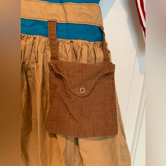 GoldaMae custom Merida inspired Halloween costume child’s size 7 attached purse - Picture 3 of 15